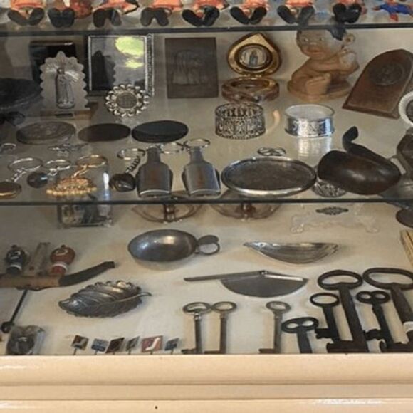 VTG brass heart love shape key - Picture 7 of 10